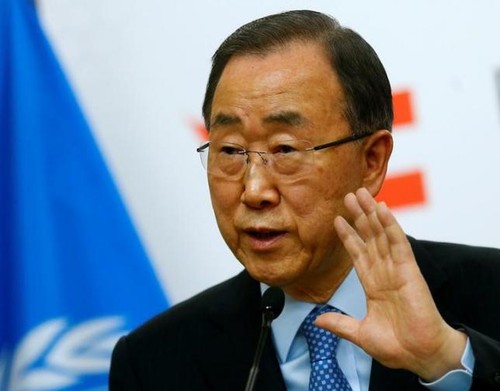 UN chief urges Russia, US to help stop Syria fighting  - ảnh 1